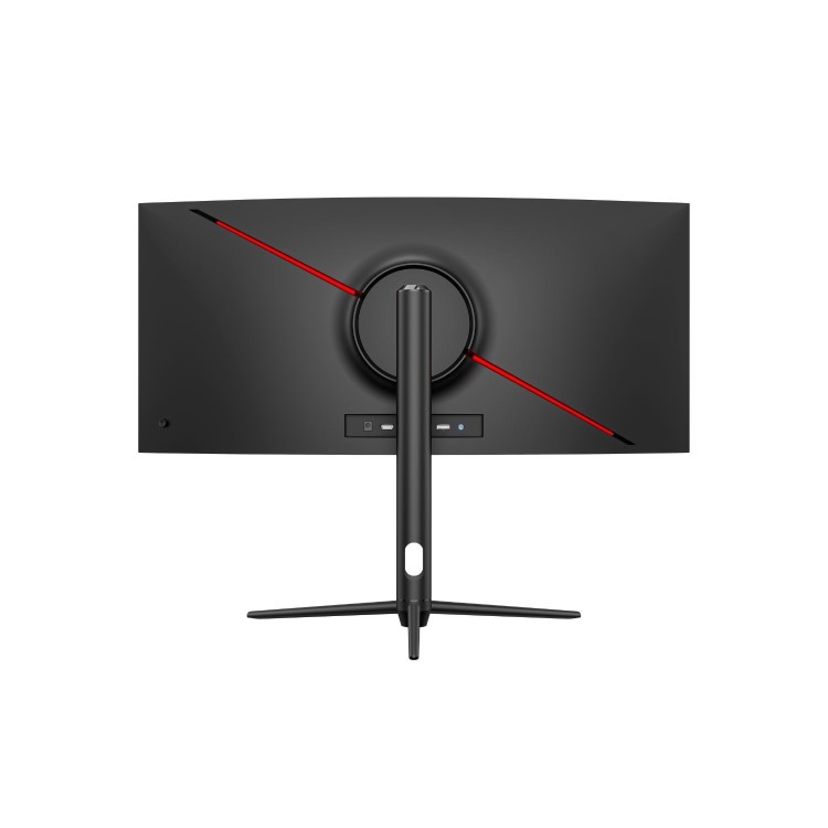 electriQ 30" UltraWide HDR 200Hz FreeSync Curved Gaming Monitor with Adjustable Stand