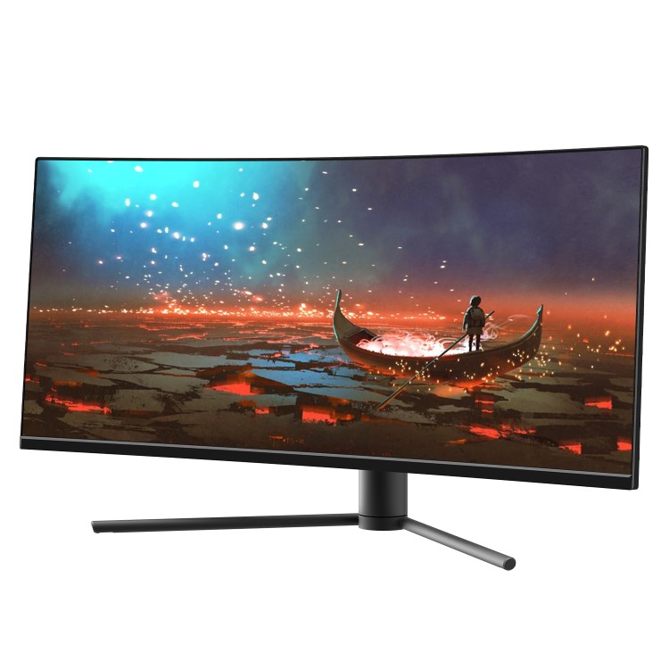 electriq eiQ-34SUWD180FSHQ 34" WQHD QLED 180Hz Curved Gaming Monitor