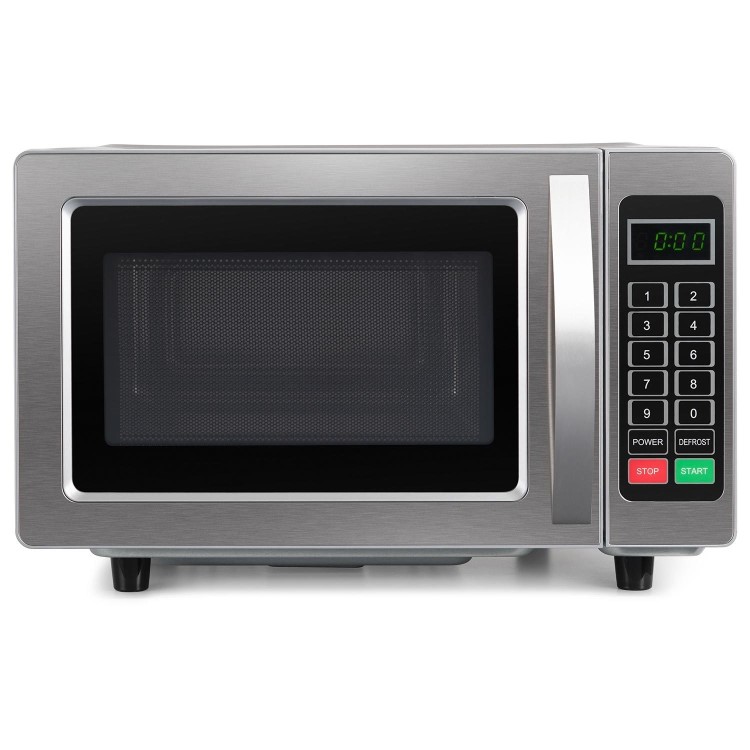 electriQ Freestanding 25L 1000W Flatbed Commercial Style Microwave