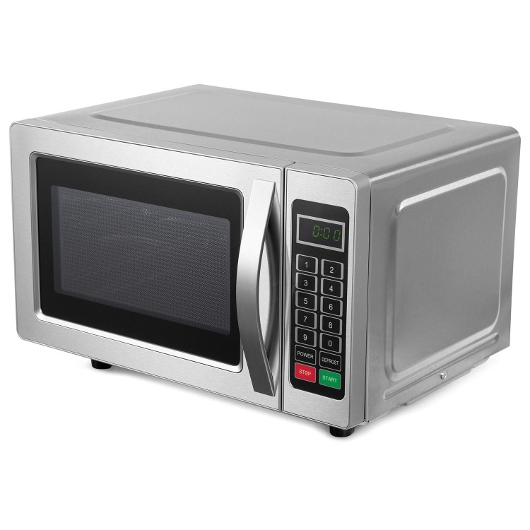 electriQ Freestanding 25L 1000W Flatbed Commercial Style Microwave