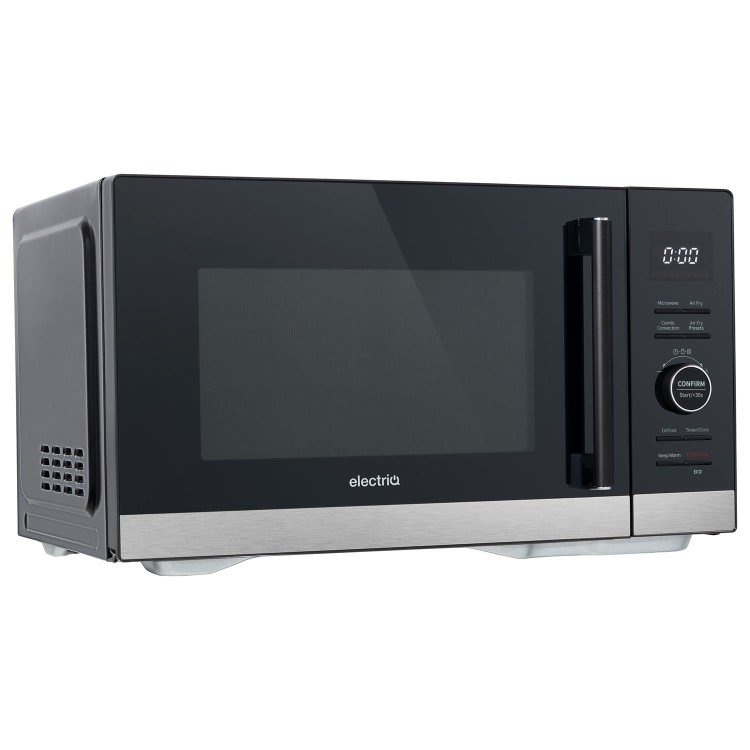 electriQ 26L Combination Microwave Oven & Air Fryer - Black