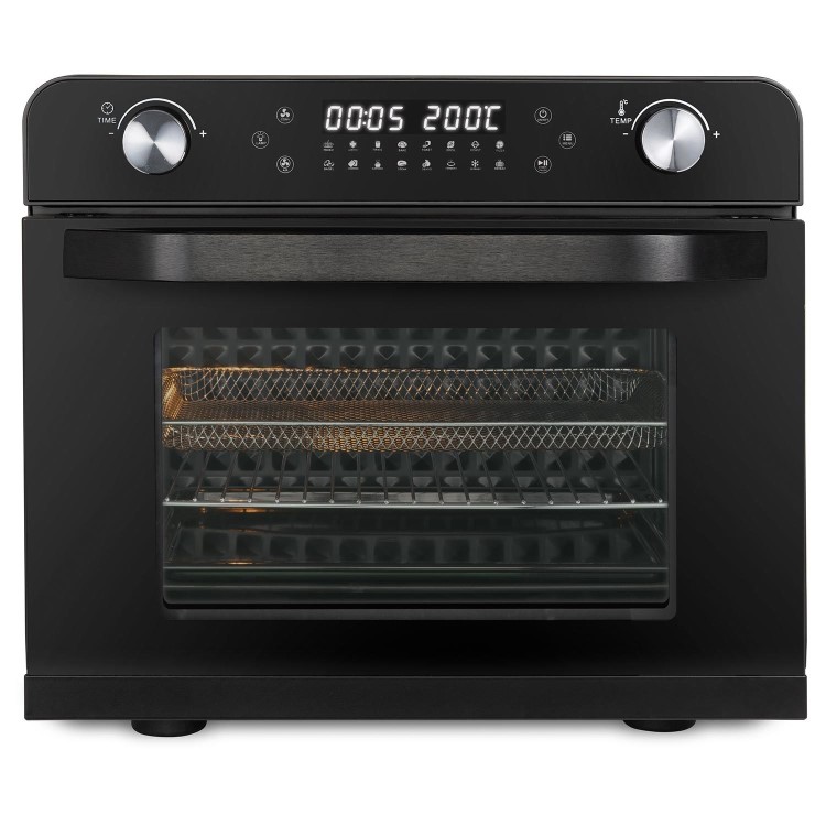 electriQ 32L Multi Function Mini Oven - Black