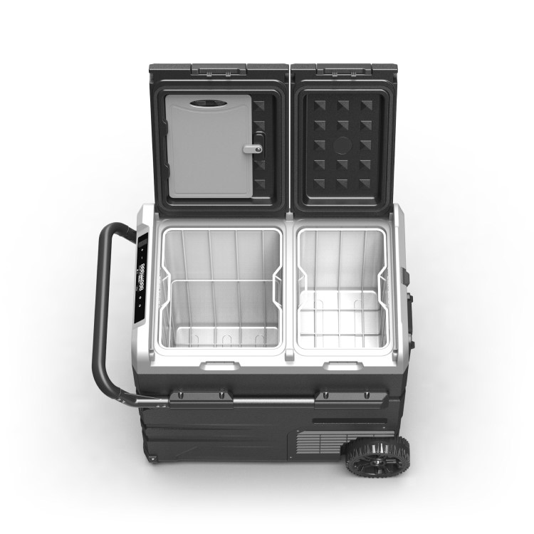 electriQ 55 Litre Portable Compressor Car Fridge Freezer