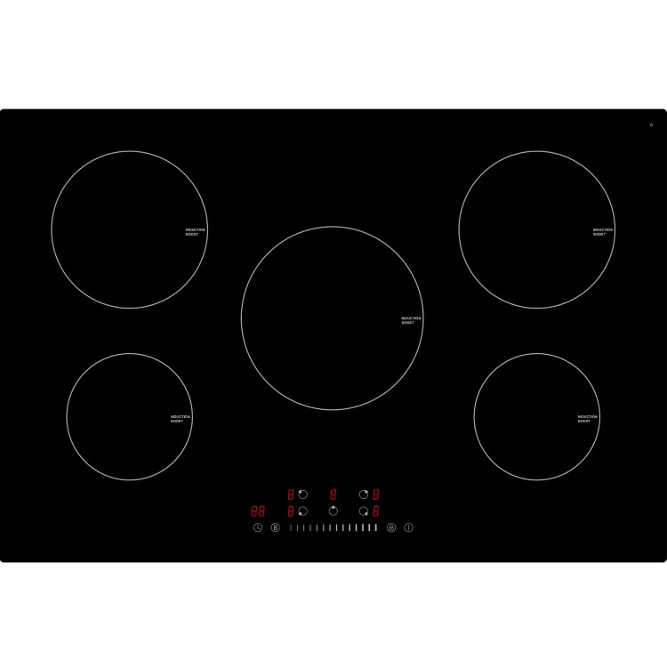 electriQ 77cm 5 Zone Induction Hob