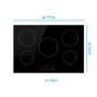 electriQ 77cm 5 Zone Induction Hob