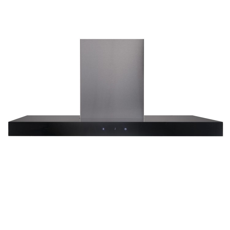 Refurbished electriQ eiQ90TOUCHSLIMHEA 90cm Slimline Touch Control Cooker Hood Stainless Steel