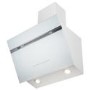 electriQ 60cm Super Silent Angled Cooker Hood - White