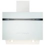 electriQ 60cm Super Silent Angled Cooker Hood - White