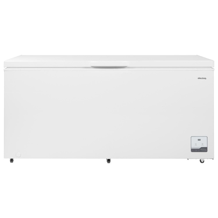 Refurbished electriQ eiQCHEST500 500 Litre Chest Freezer White