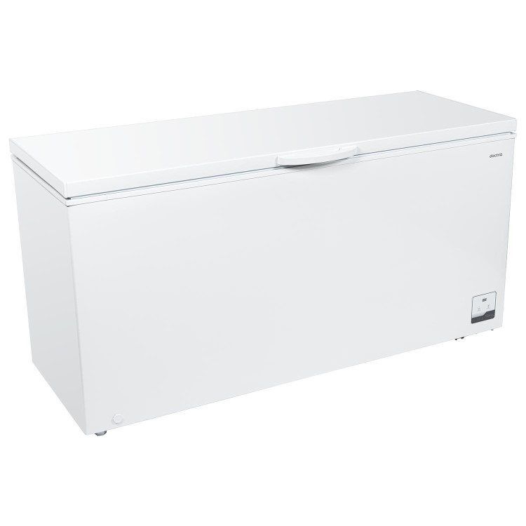 electriQ 700 Litre Chest Freezer - White