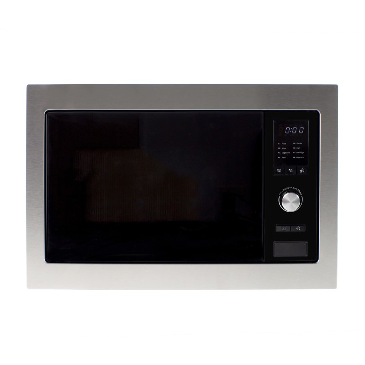 Refurbished electriQ eiQMOBISOLO25 Built In 25L 900W Digital Standard Microwave Stainless Steel 