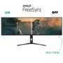 electriQ eiq-495KCSUW144IPS 49" 5K DQHD IPS 144Hz Super UltraWide Curved Monitor