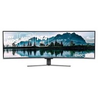 electriQ 49SUWD144FSHQ-V3 49" QLED Full HD 144Hz Super UltraWide Curved Monitor