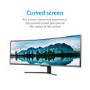 electriQ 49SUWD144FSHQ-V3 49" QLED Full HD 144Hz Super UltraWide Curved Monitor