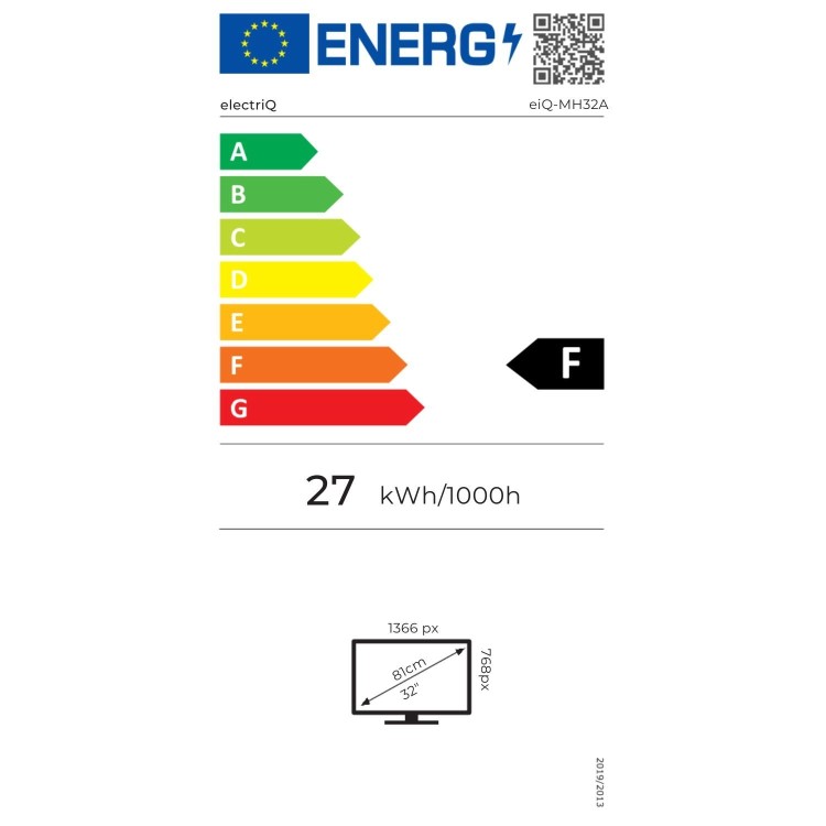 electriQ 32 inch Smart 720p HD Ready Android LED TV