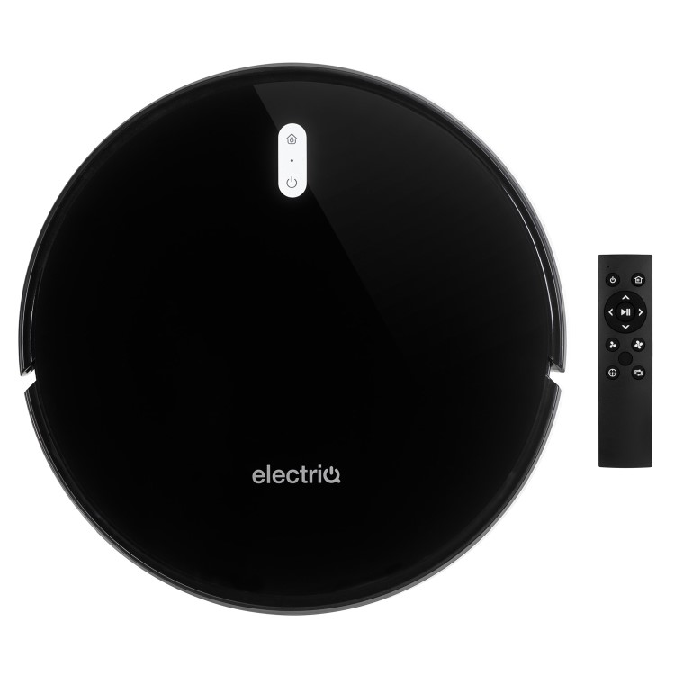 electriQ ALIX Robotic Vacuum Cleaner - 3500Pa Suction - Black