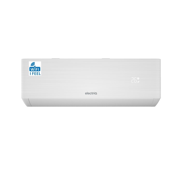 electriQ iQool 28000 BTU WiFi Smart A++ Wall Split Air Conditioner with Heat Pump and 5m Pipe Kit Included