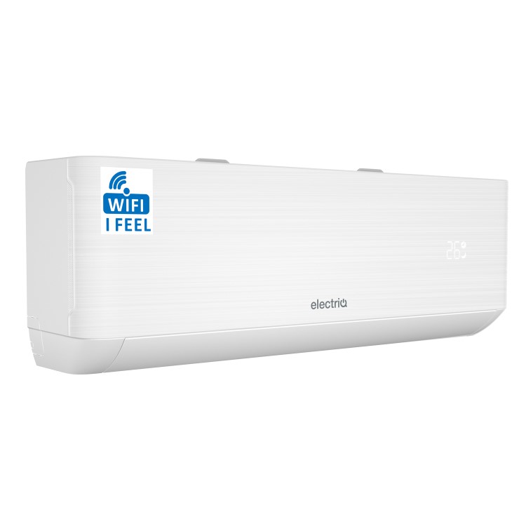 electriQ iQool Plus 9000 BTU Smart A+++ Wall Mounted Air Conditioner with Heat Pump - 5m Pipe Kit Included