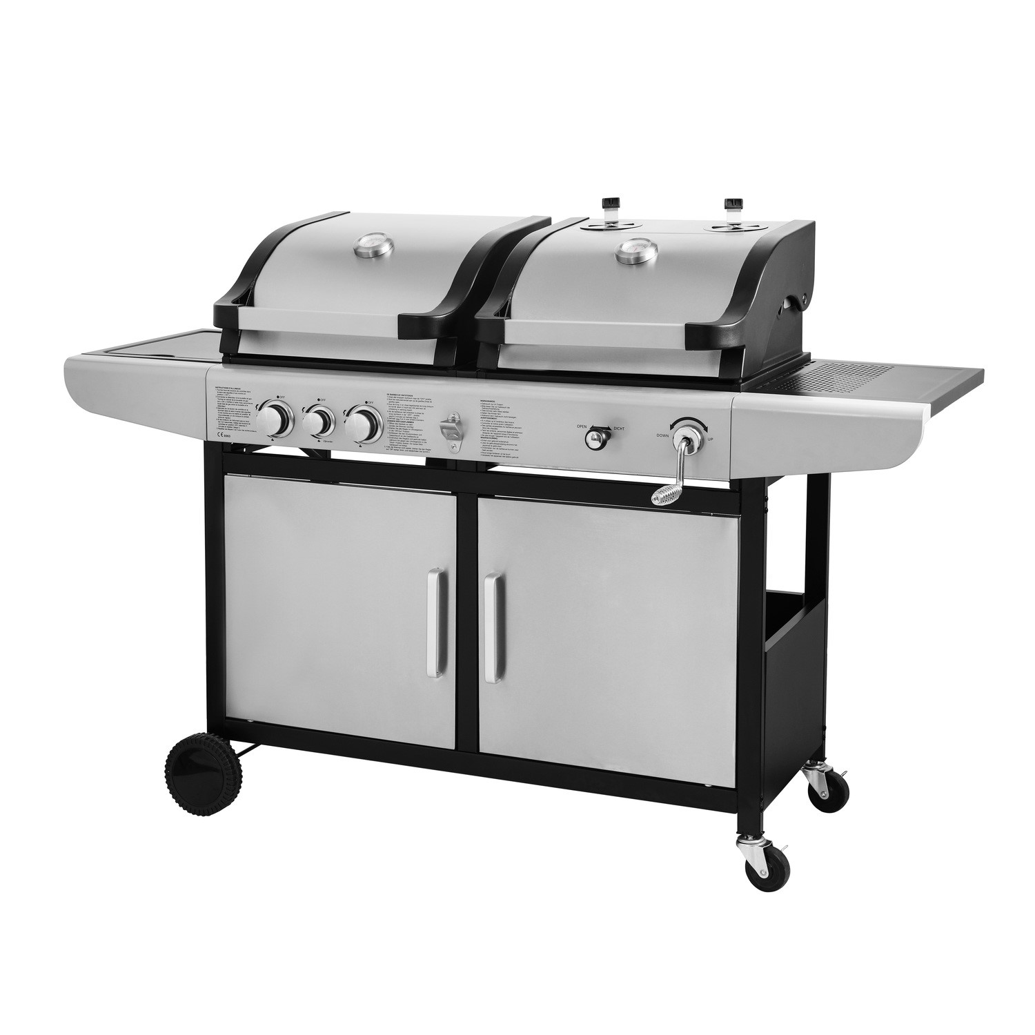 Bbq dual fuel sale