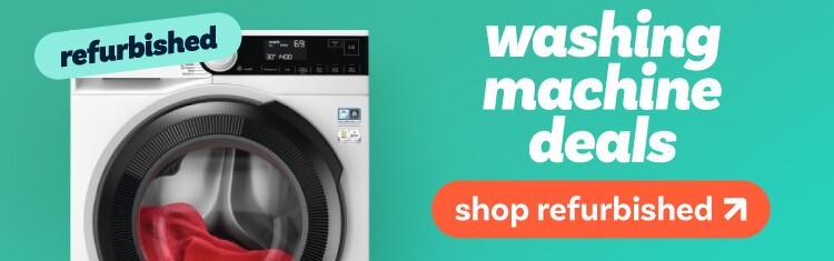 Shop refurbished Washing Machines.