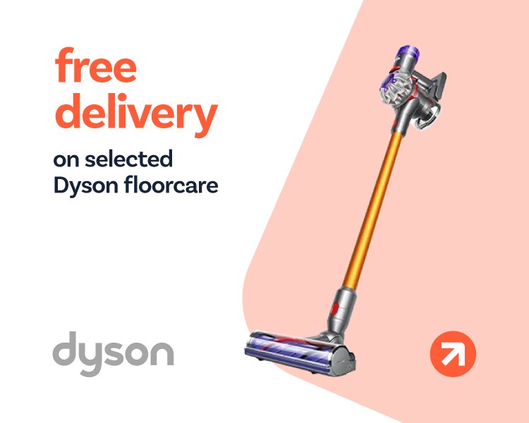 Free Delivery on selected Dyson Floorcare.